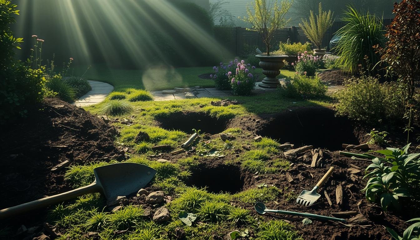 Gartensanierung nach Marderbefall