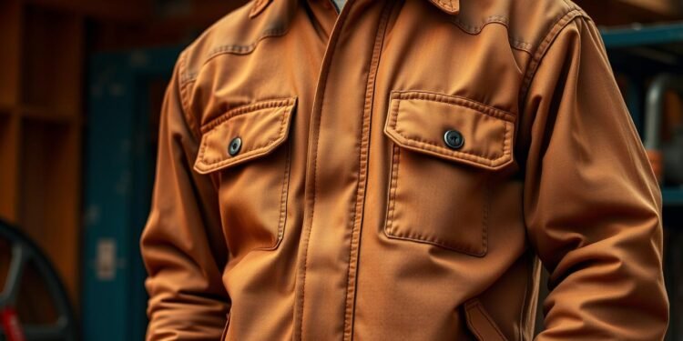 Hochwertige Arbeitsjacke für verschiedene Handwerksberufe