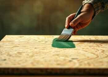 OSB-Platten streichen