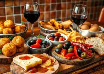 Spanische Tapas für gesellige Abende