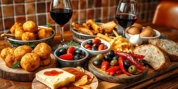 Spanische Tapas für gesellige Abende