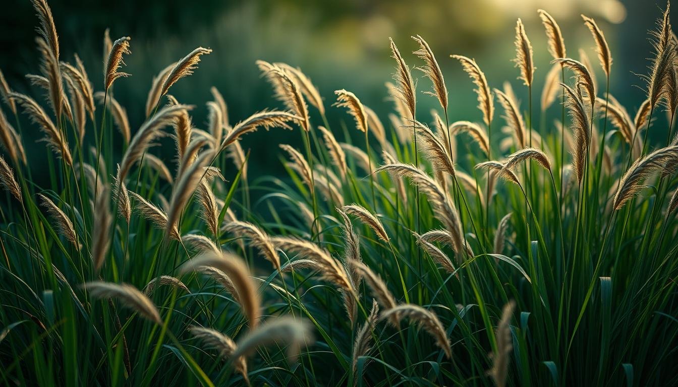 winterharte Gräser im Garten