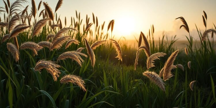 winterharte Gräser im Garten